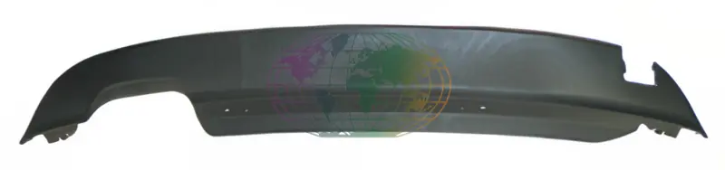 Achterbumperspoiler dubbele uitlaat Volkswagen Golf 6 11/08-10/12 Flitsaanbieding