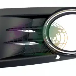 Voordeelprijs Zijgrille in voorbumper met mistl.gat (links) Volkswagen Golf 6 11/08-10/12