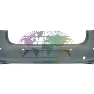 Achterbumper primer 4 pdc gaten 3/5d. Volkswagen Golf 7 11/12-02/17 Fabrieksprijs