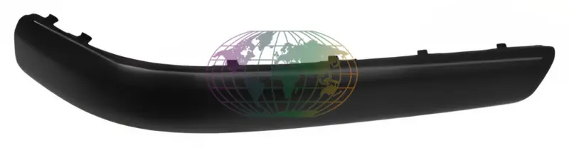 Achterbumperlijst variant zwart/glad (rechts) Volkswagen Passat B5 10/96-10/00 Veilige Betaling