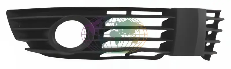 Zijgrille in voorbumper zwart+mistl.g. (rechts) Volkswagen Passat 11/00-02/05 Nu Kopen
