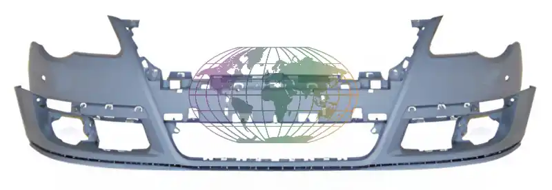 Voorbumper primer pdc+mistlampgaten Volkswagen Passat 03/05-10/10 Populair