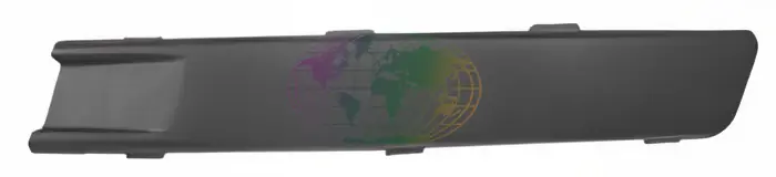 Voorbumperlijst naast bumperclignoteur (links) Volkswagen Passat 03/05-10/10 Ambachtelijk