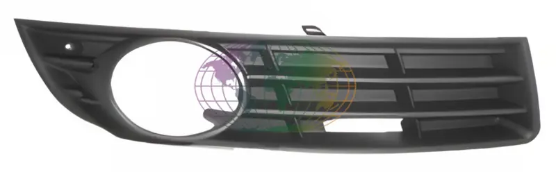 Zijgrille in voorbumper+mistlampgat (rechts) Volkswagen Passat 03/05-10/10 Bulkbestelling