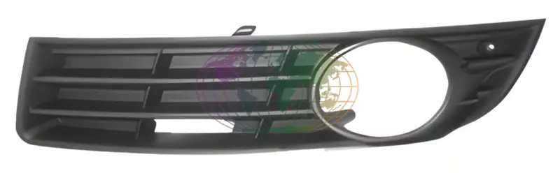 Zijgrille in voorbumper+mistlampgat (links) Volkswagen Passat 03/05-10/10 Populair