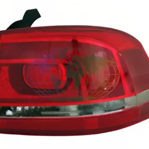 Achterlicht buiten rood/smokey sedan (rechts) Volkswagen Passat 11/10-10/14 Laatste Versie