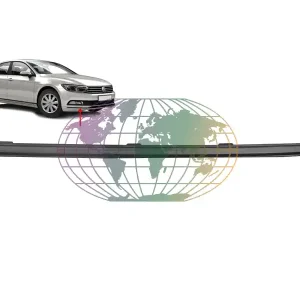 Voorbumperlijst onder zwart (links) Volkswagen Passat 11/14-09/19 Goedkoop