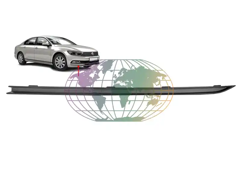 Voorbumperlijst onder zwart (links) Volkswagen Passat 11/14-09/19 Goedkoop