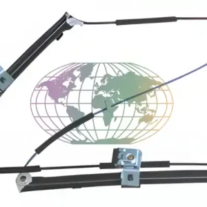 Weekendaanbieding Raammechan.voor 3d.el. zonder mot. (rechts) Volkswagen Lupo 10/98-08/05