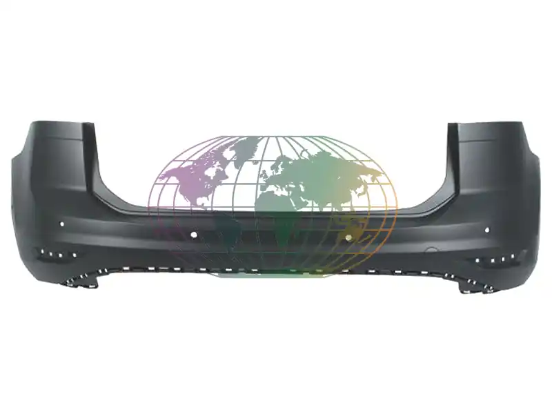 Achterbumper primer 4 pdc+2 park assist. gaten Volkswagen Touran 07/15-05/20 Rechtstreeks Van De Fabrikant