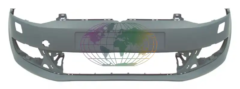 Voorbumper primer+kopl.wissergaten Volkswagen Polo 5 Type 6R 06/09-04/14 Favoriet