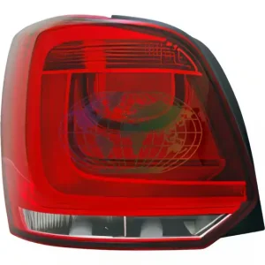 Achterlicht (links) Volkswagen Polo 5 Type 6R 06/09-04/14 Merkproduct