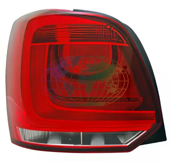 Achterlicht (links) Volkswagen Polo 5 Type 6R 06/09-04/14 Merkproduct