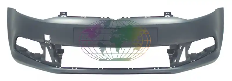 Voorbumper primer mistlampgaten Volkswagen Polo 5 Gti 01/11-05/14 Alleen Vandaag