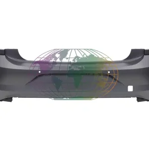 Achterbumper primer 4 pdc+2 park assist. gaten Volkswagen Polo 6 Type Aw1 10/17-07/21 Betrouwbaar