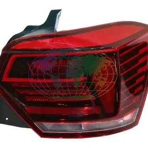 Achterlicht (rechts) Volkswagen Polo 6 Type Aw1 10/17-07/21 Laatste Versie