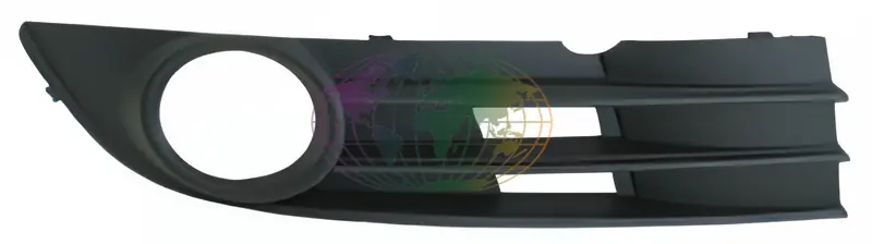 Zijgrille in voorbumper met mistl.gat (rechts) Volkswagen Touran 04/07-07/10 Garantie Inbegrepen