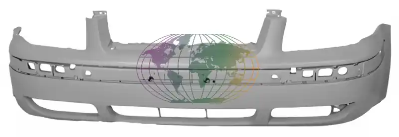 Voorbumper primer Volkswagen Bora 08/98-04/05 Authentiek