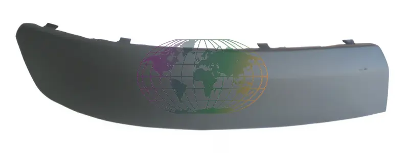 Wereldwijde Verzending Hoeklijst voorbumper t5 zwart generfd (rechts) Volkswagen Transporter T5/Carav./Multivan 03/03-10/09