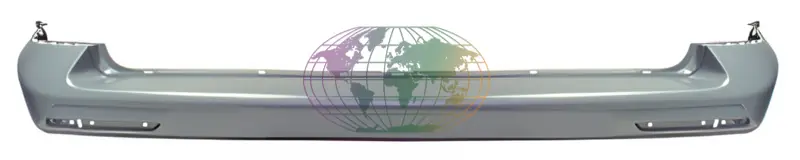 Achterbumper glad/primer voor mod. met 2 achterdeuren Volkswagen Transporter T6/Carav./Multivan 06/15-10/19 Lage Kosten