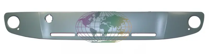 Voorbumper middendeel+mistl.gaten primer Volkswagen Up! 09/11-08/16 Luxe