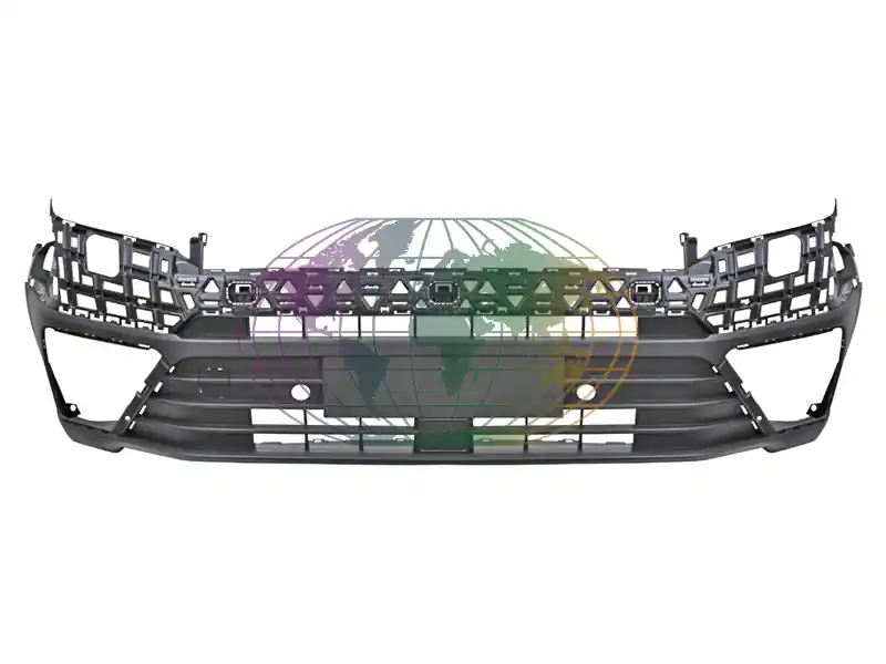 Voorbumper zwart+2 pdc Volkswagen Crafter 11/16- Modern