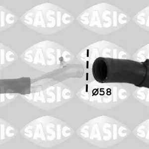 Authentiek Laadlucht-/turboslang Sasic 3356024