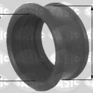 Beperkte Voorraad Laadlucht-/turboslang Sasic 3330009
