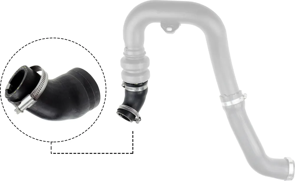 Laadlucht-/turboslang Gates 09-0935 Beperkte Voorraad