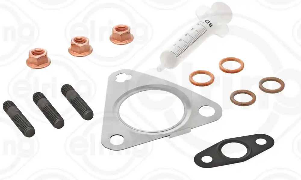 Turbolader montageset Elring 714.380 Garantie Inbegrepen